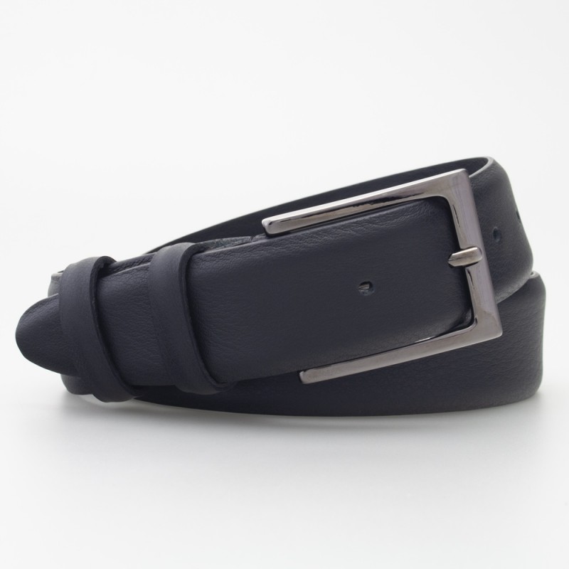 Cintura elegante in morbida pelle colore NERO