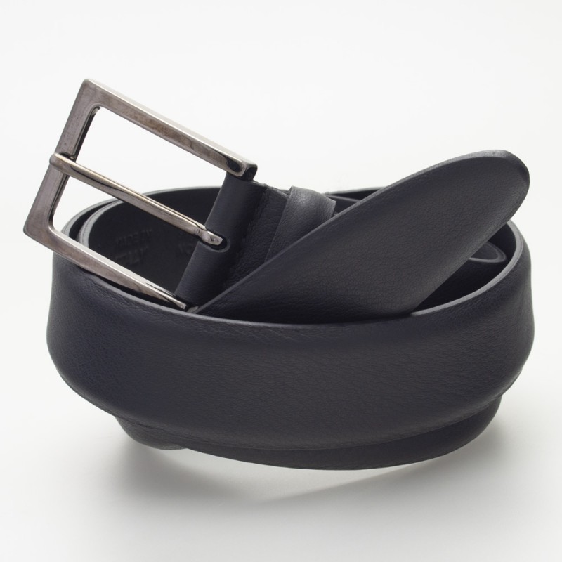 Cintura elegante in morbida pelle colore NERO