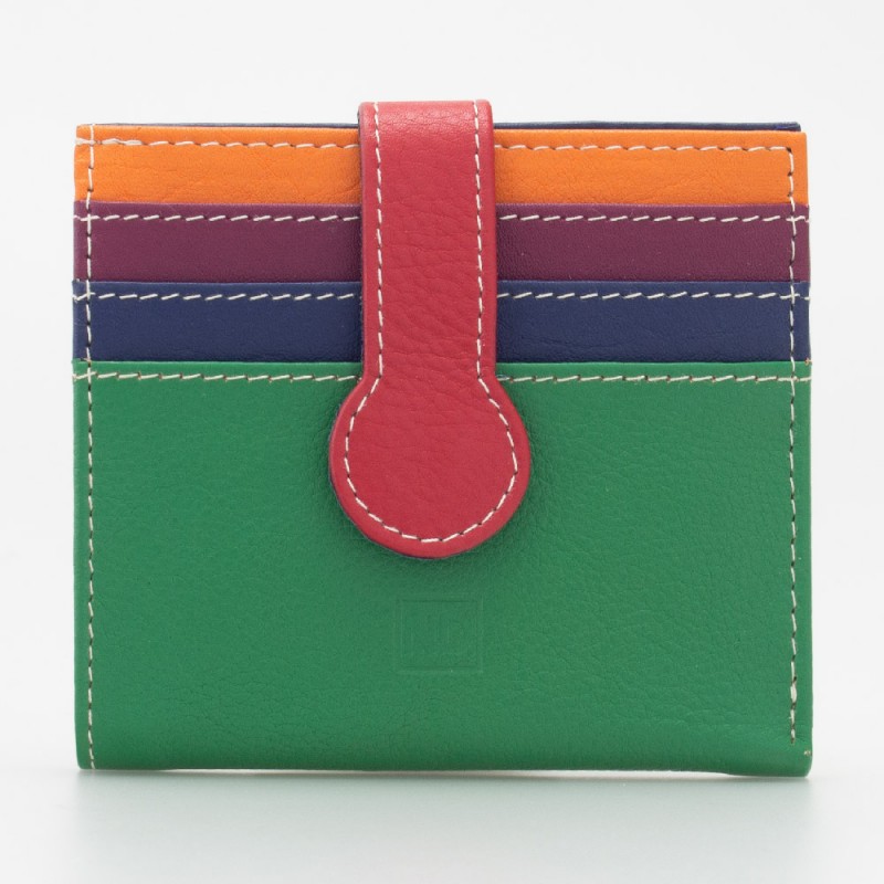 Portatessere piccolo in pelle multicolor GIADA