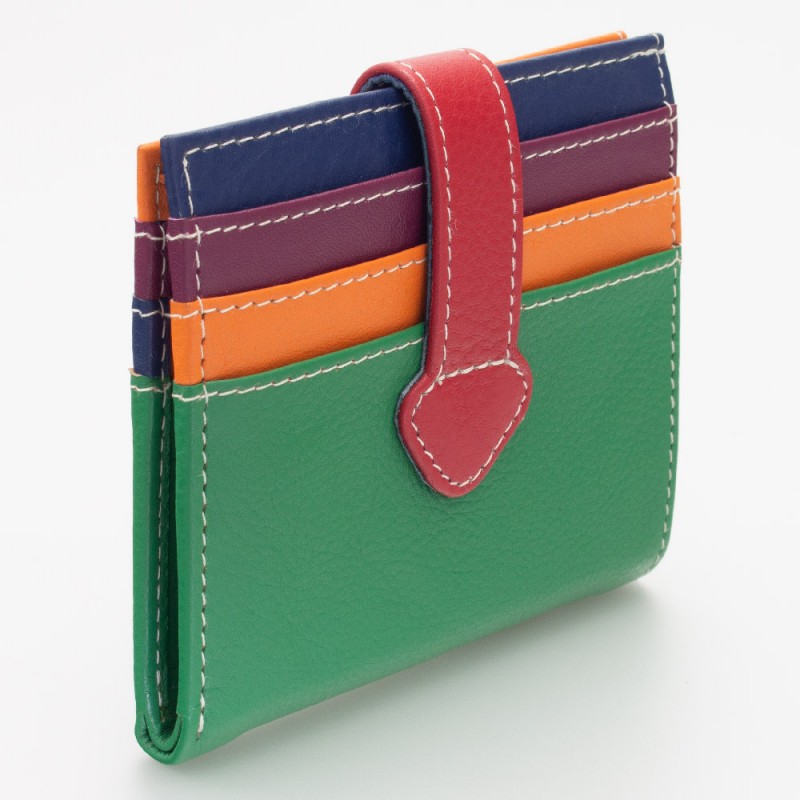 Portatessere piccolo in pelle multicolor GIADA