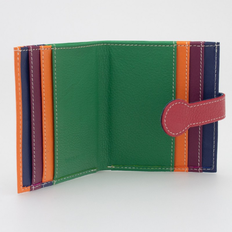Portatessere piccolo in pelle multicolor GIADA