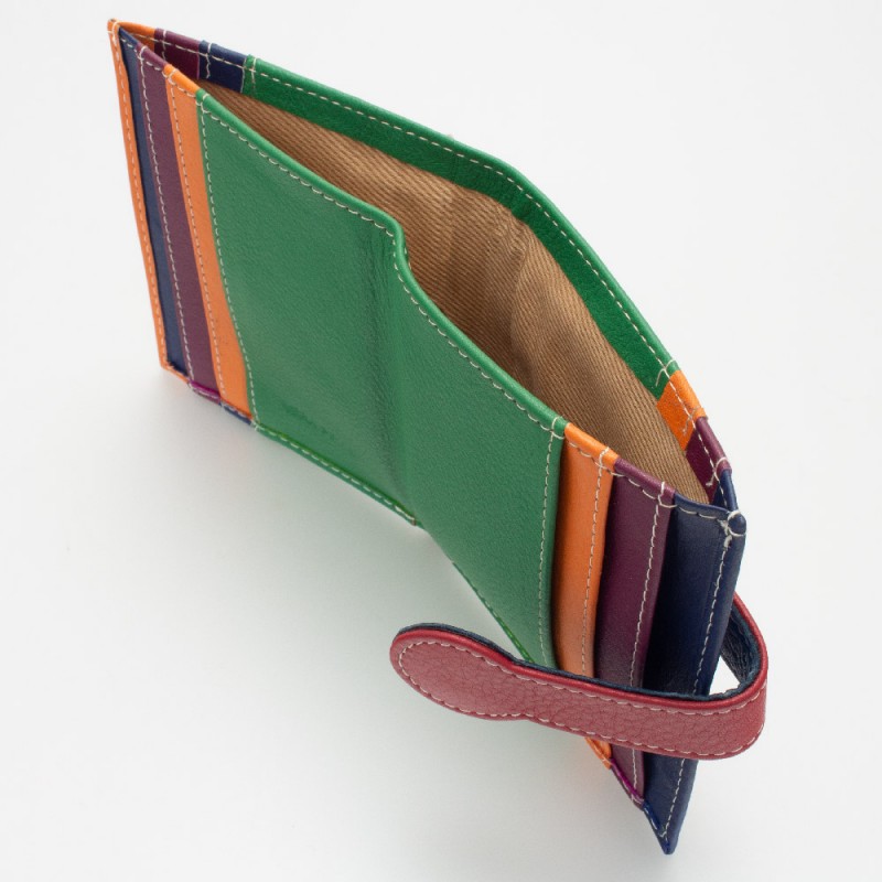Portatessere piccolo in pelle multicolor GIADA
