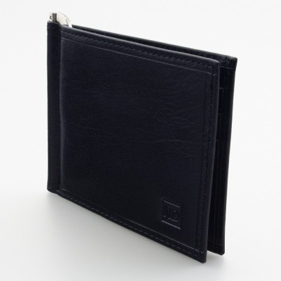 Portafoglio slim con molla ferma banconote