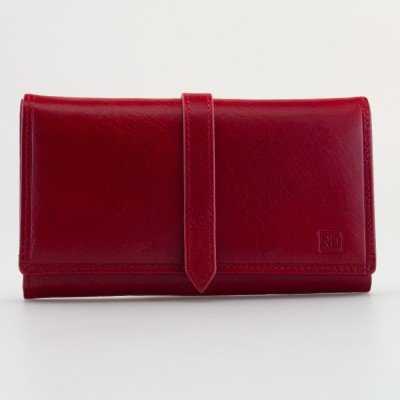 Portafoglio elegante donna in pelle colore ROSSO